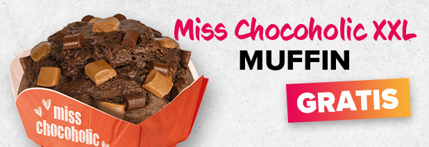 1x Miss Chocoholic XXL Muffin*