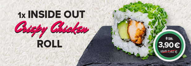 1x Inside Out Crispy Chicken Roll*