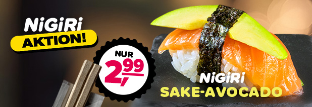 1x Nigiri Sake Avocado*