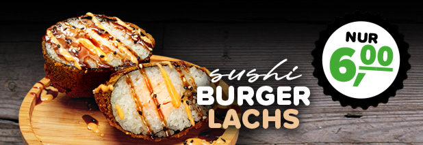 1x Sushi Burger Lachs*